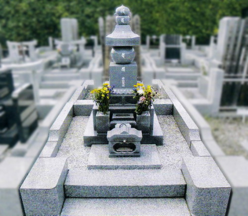 東光寺の和型のお墓です。